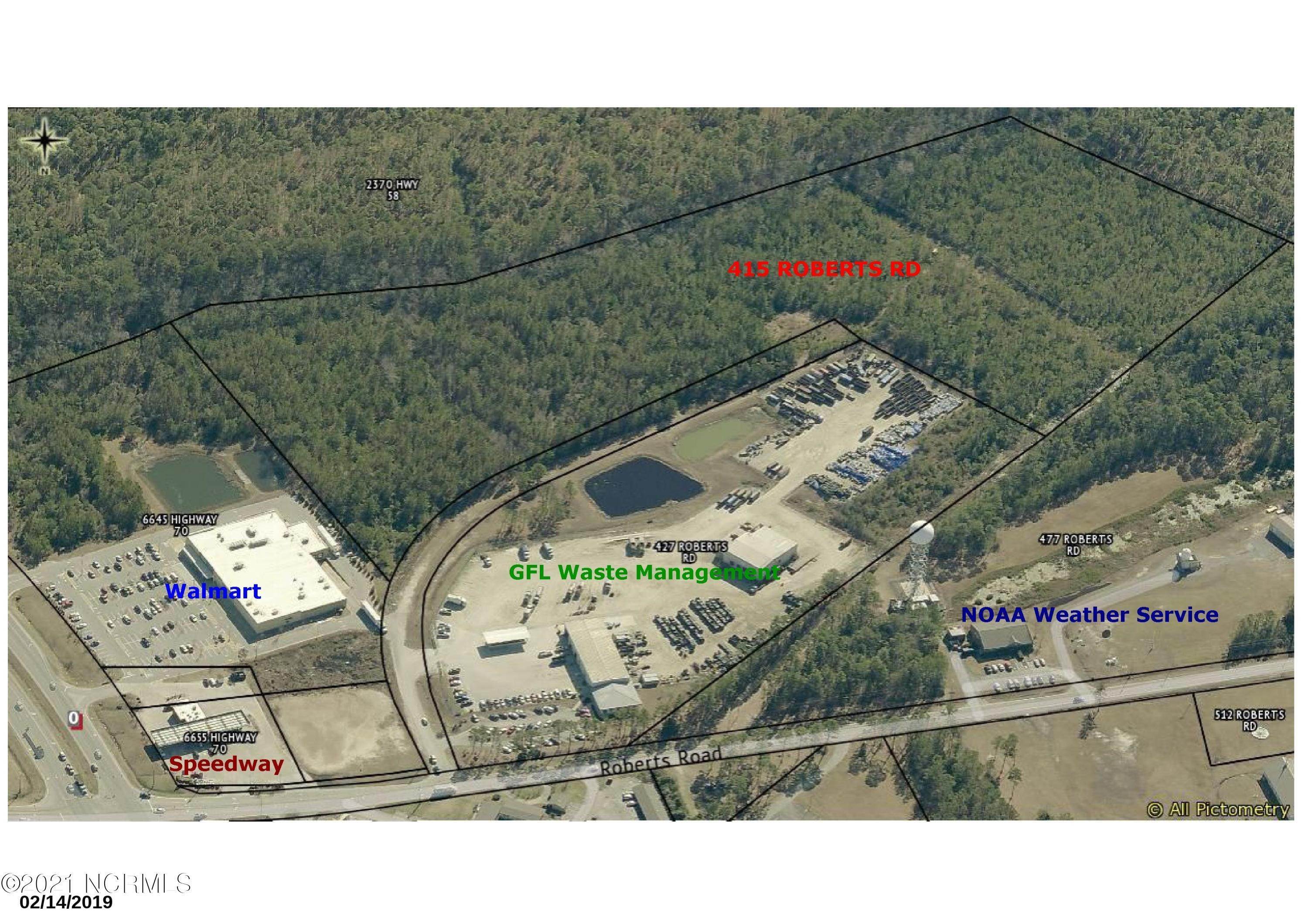 Commercial for Sale at 415 Roberts Rd At Us Hwy 70 Road Newport, North Carolina 28570 United States