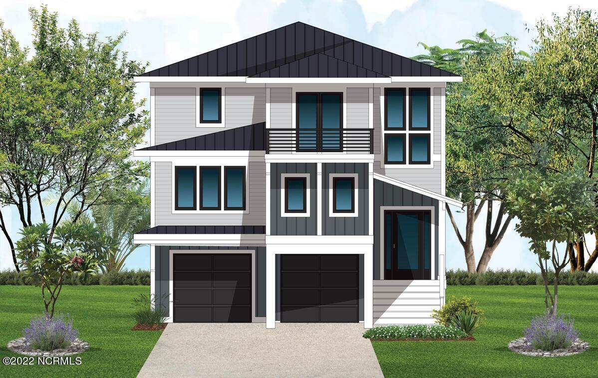 Single Family Homes 为 销售 在 3606 Yacht Drive 橡树岛, 北卡罗来纳州 28465 美国