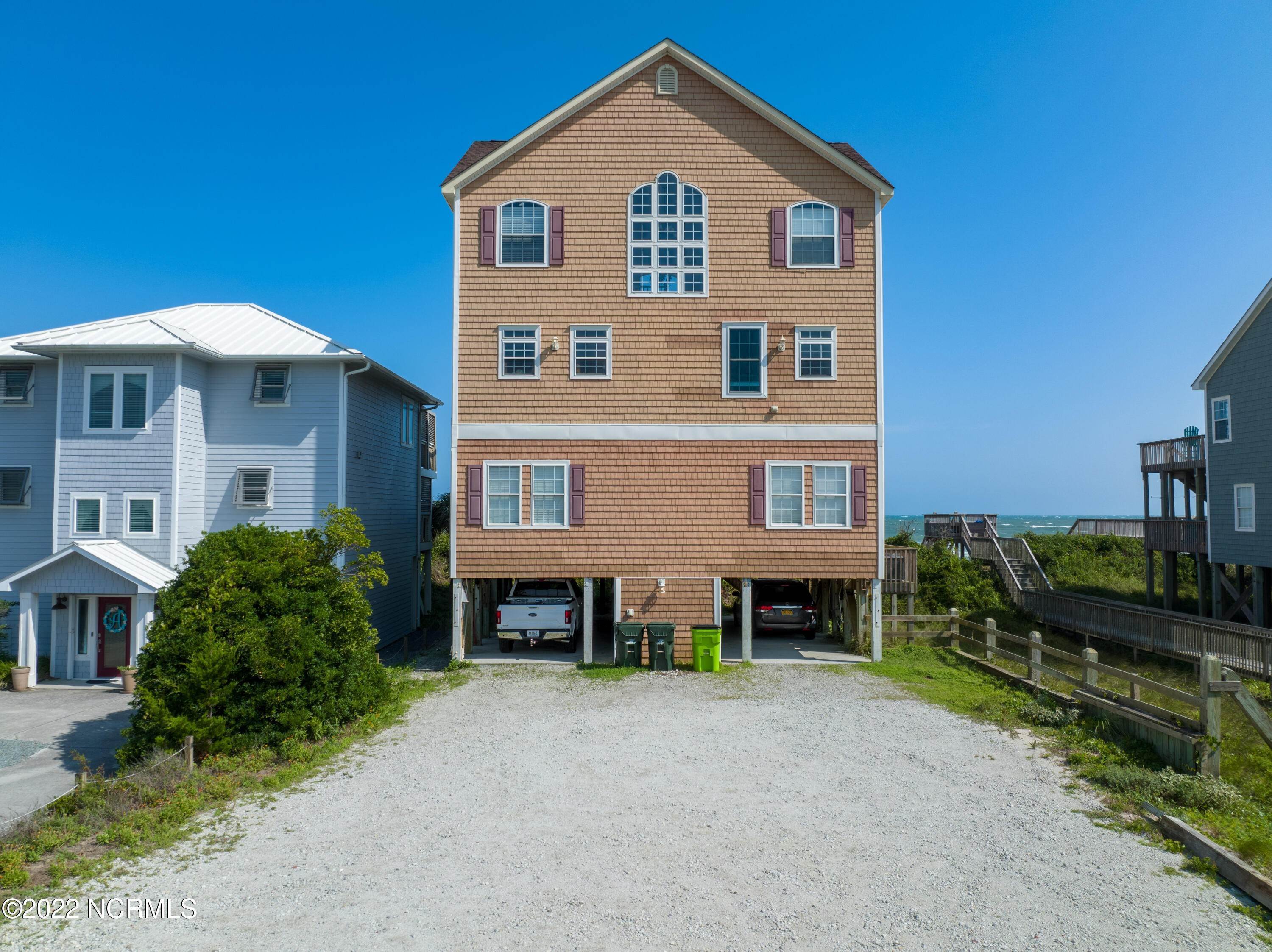Single Family Homes for Sale at 4464 Island Drive N Topsail Beach, North Carolina 28460 United States