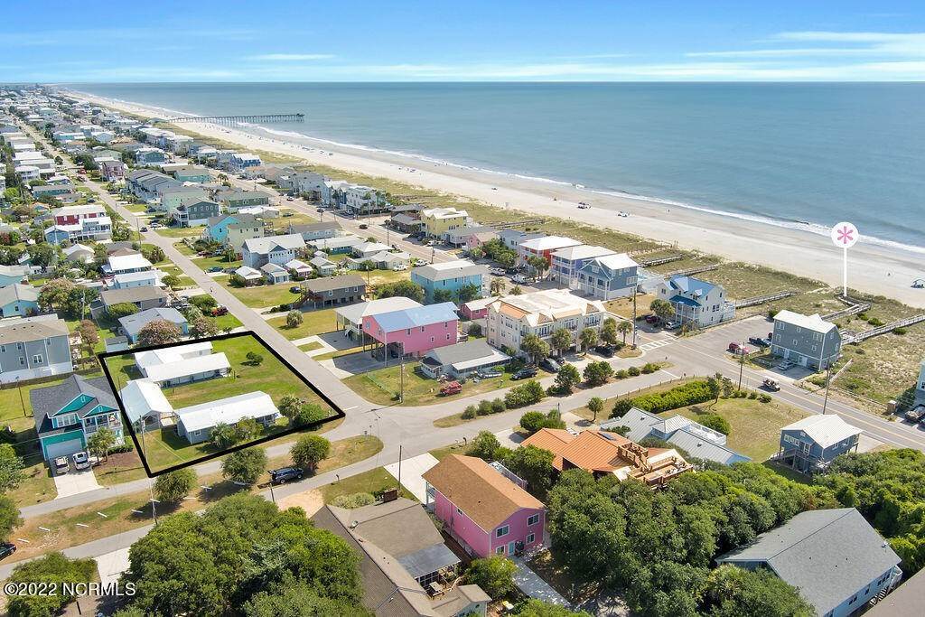 2. Single Family Homes for Sale at 636 & 644 Third Avenue Kure Beach, North Carolina 28449 United States