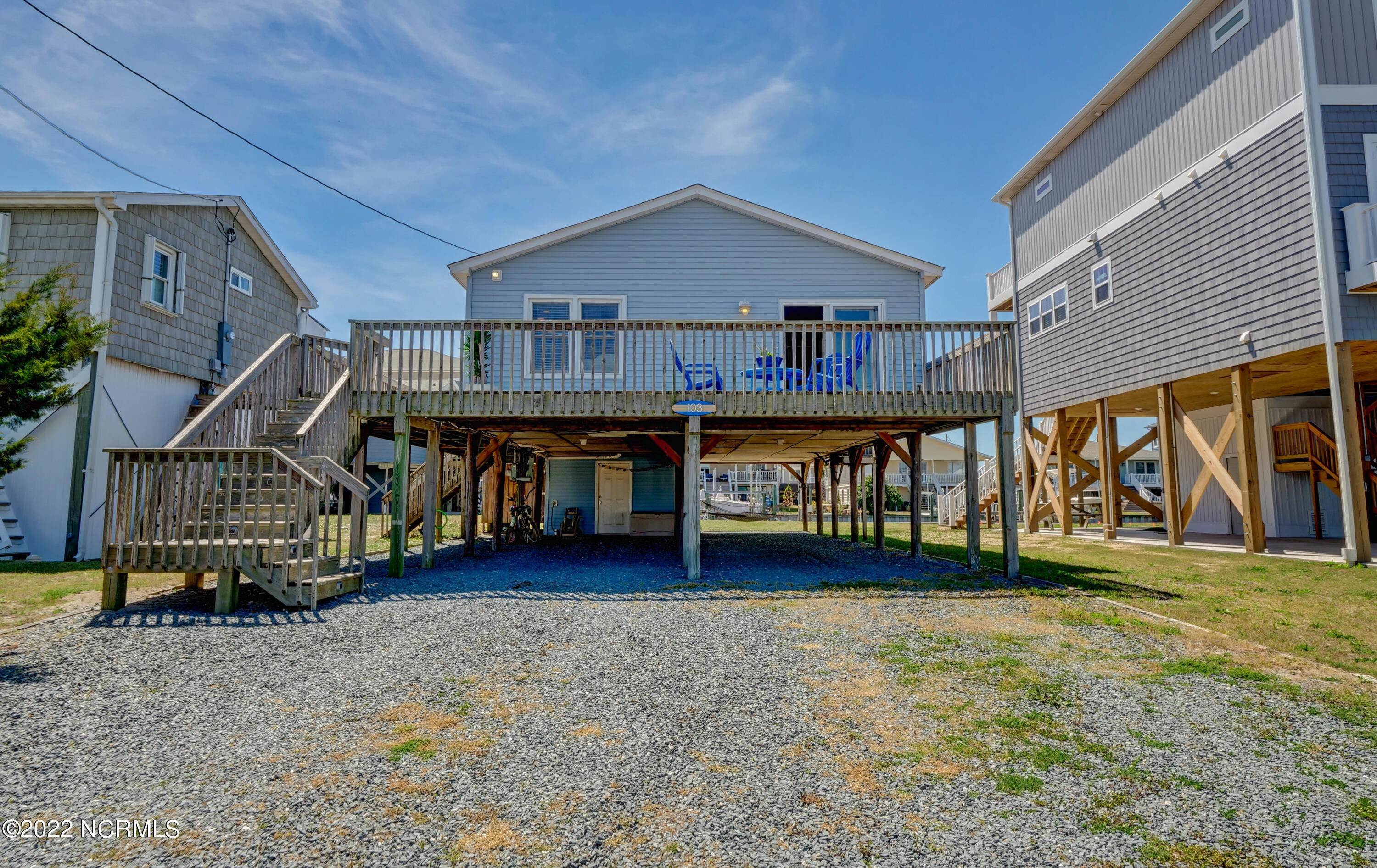 Single Family Homes for Sale at 103 Trout Avenue Topsail Beach, North Carolina 28445 United States