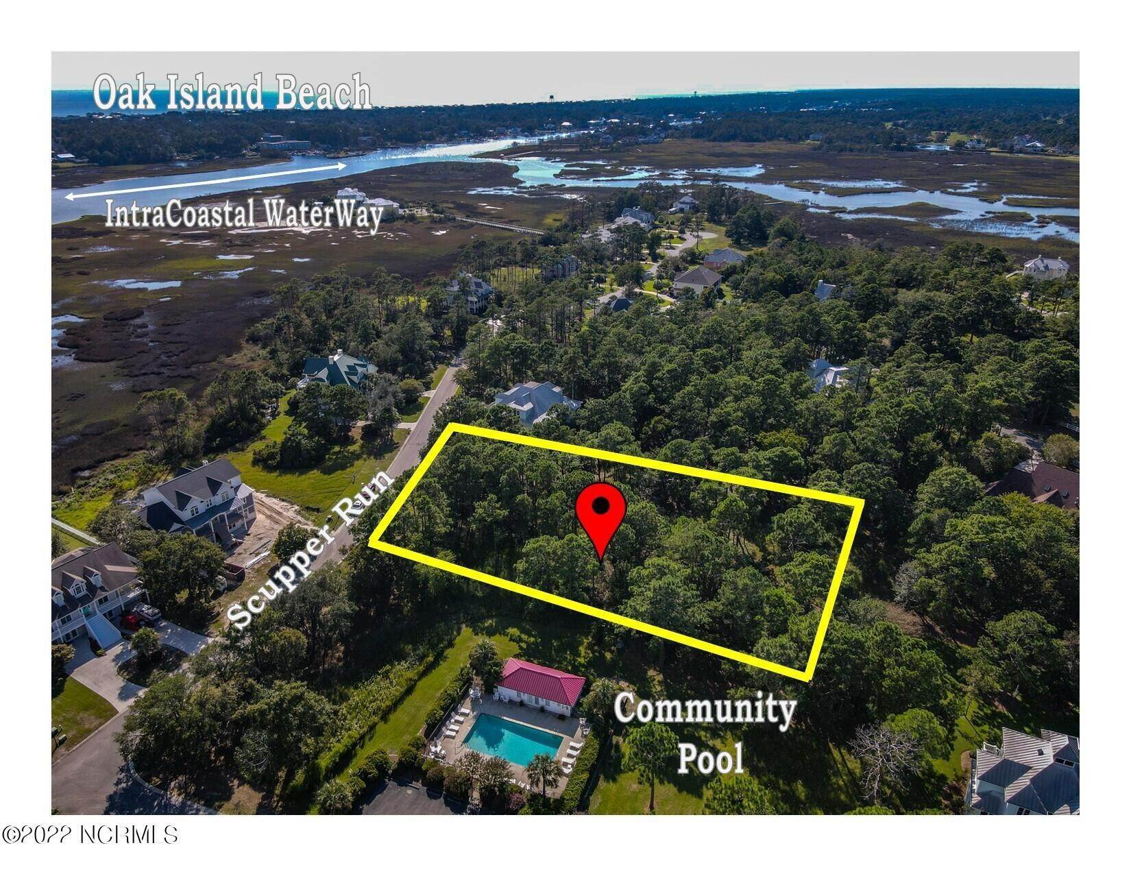 4. Land for Sale at 3442 Scupper Run Southport, North Carolina 28461 United States
