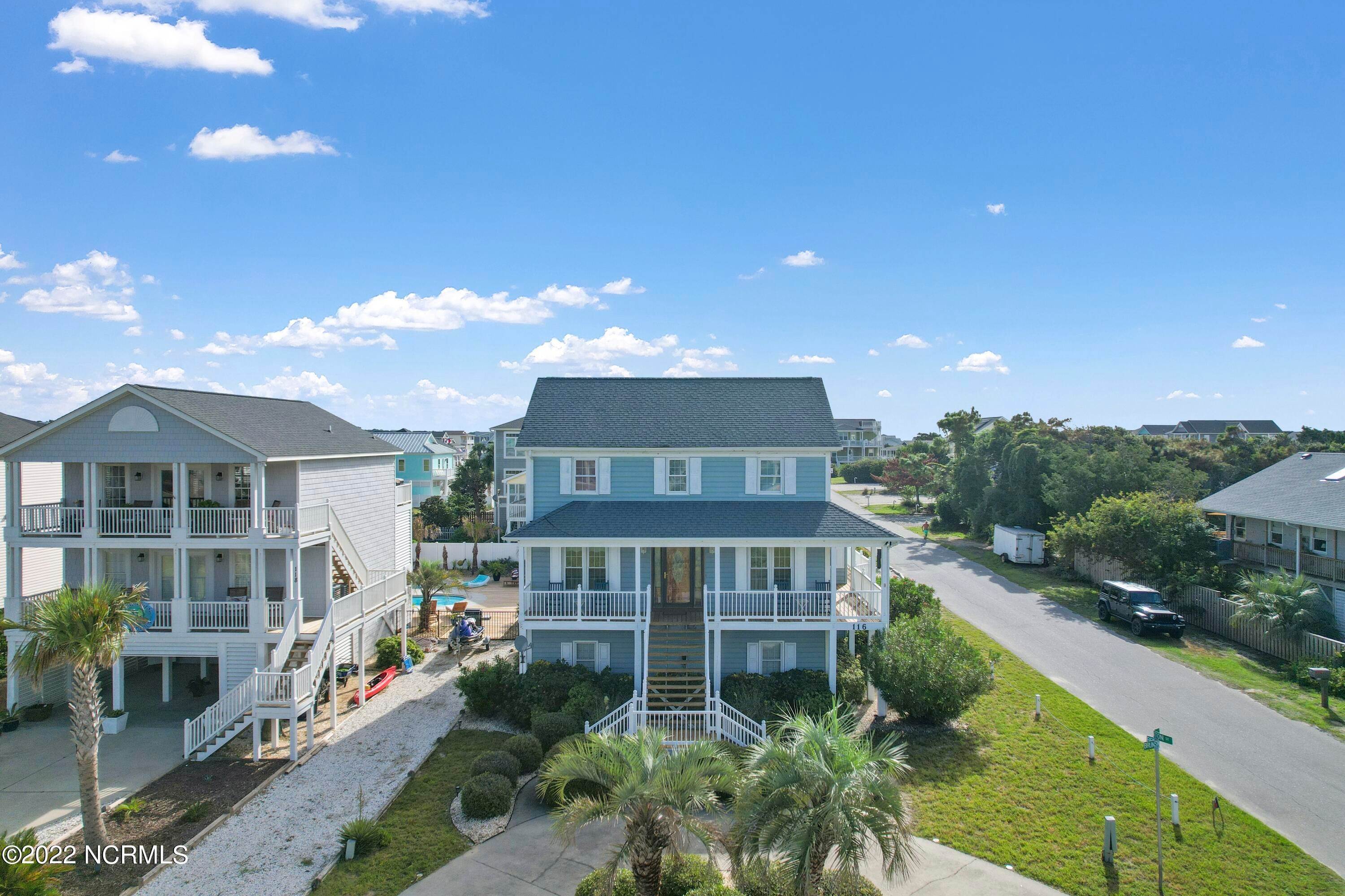 Single Family Homes for Sale at 116 Quinton Street Holden Beach, North Carolina 28462 United States