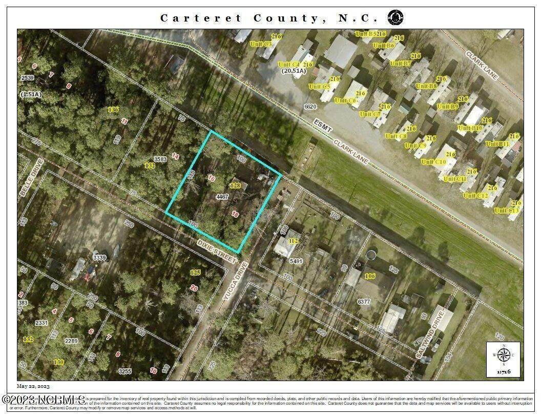 2. Land for Sale at 128 Dixie Street Beaufort, North Carolina 28516 United States
