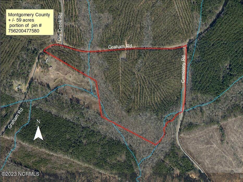 Terrain pour l Vente à Graham Dry Creek Road Candor, Caroline du Nord 27229 États-Unis