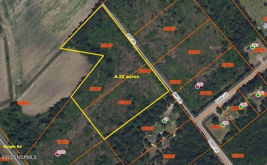 Land for Sale at Lot 10&11 Bay Drive Tabor City, North Carolina 28463 United States