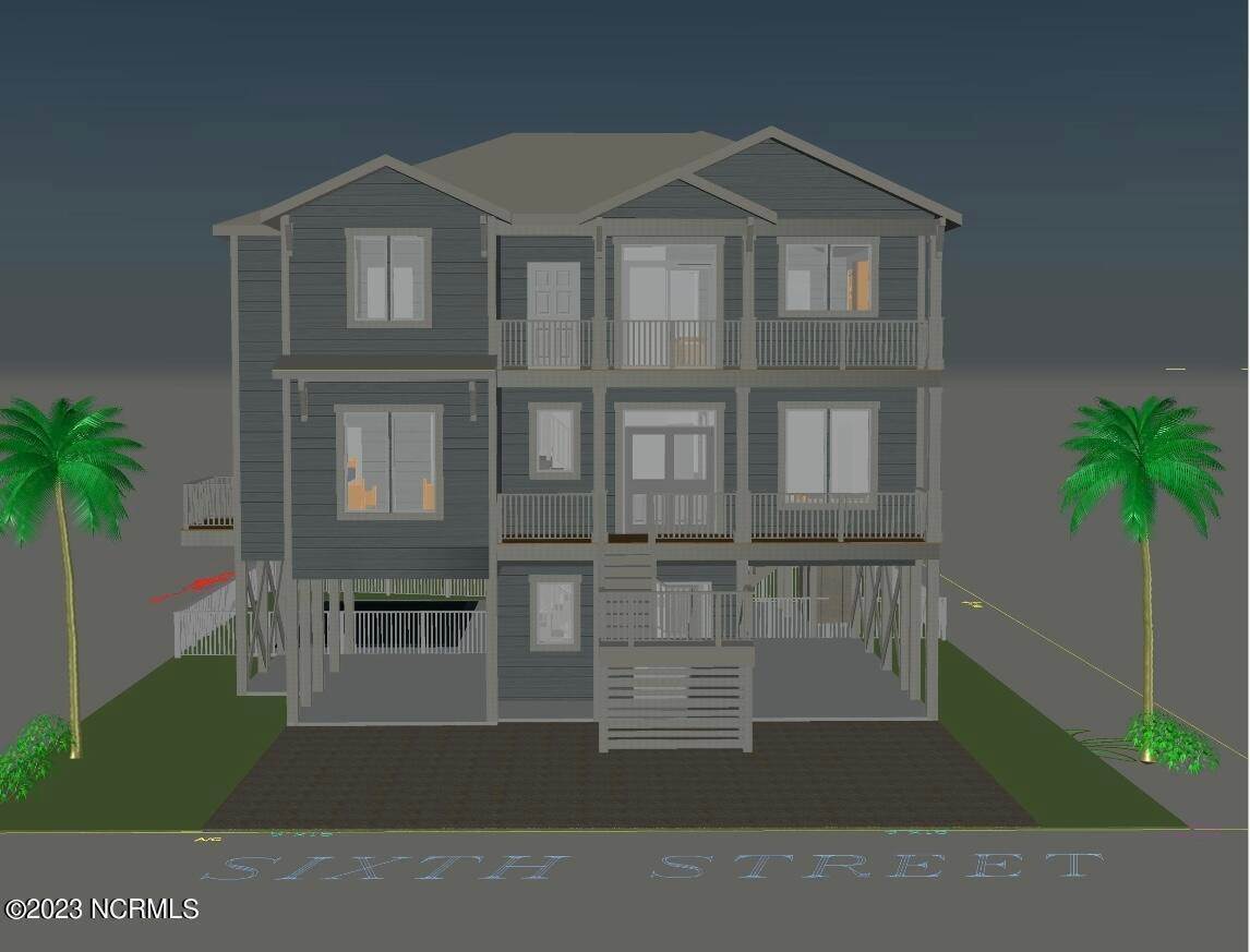Single Family Homes 为 销售 在 425 Sixth Street Ocean Isle Beach, 北卡罗来纳州 28469 美国