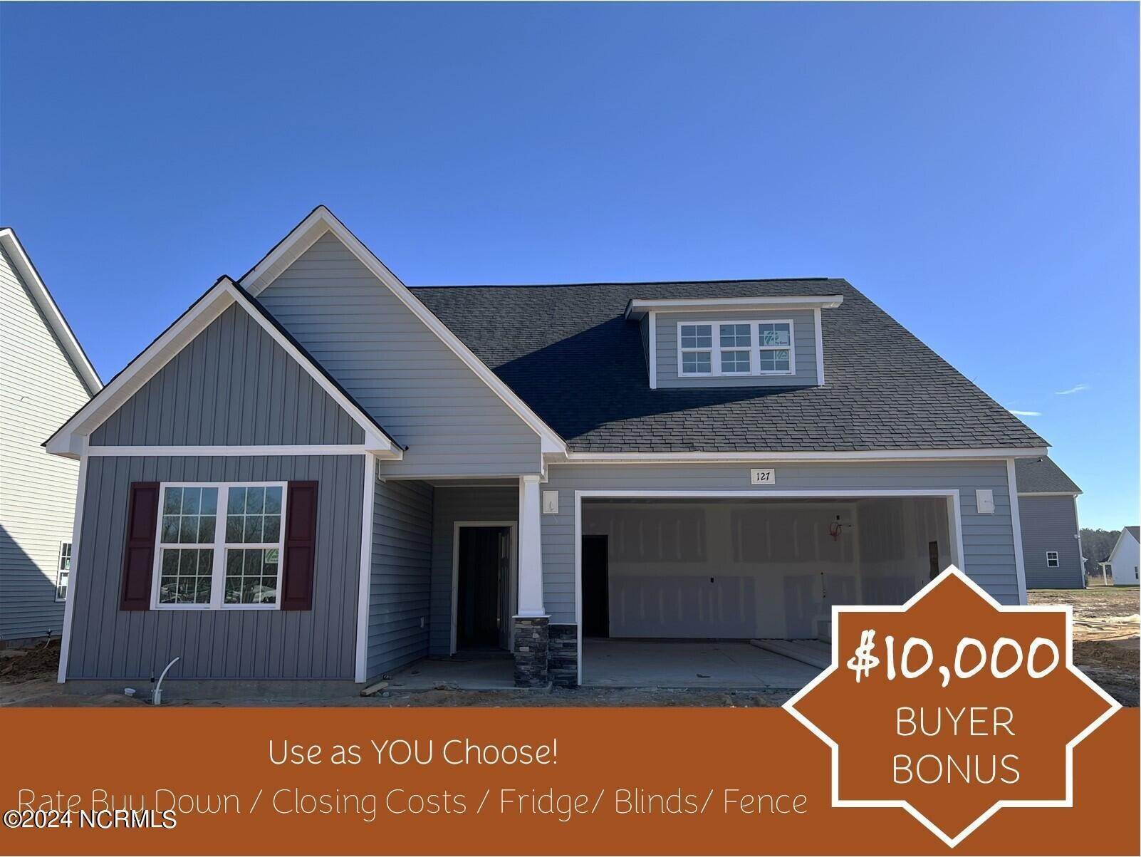 Single Family Homes для того Продажа на 127 Watercress Lane Raeford, Северная Каролина 28376 Соединенные Штаты